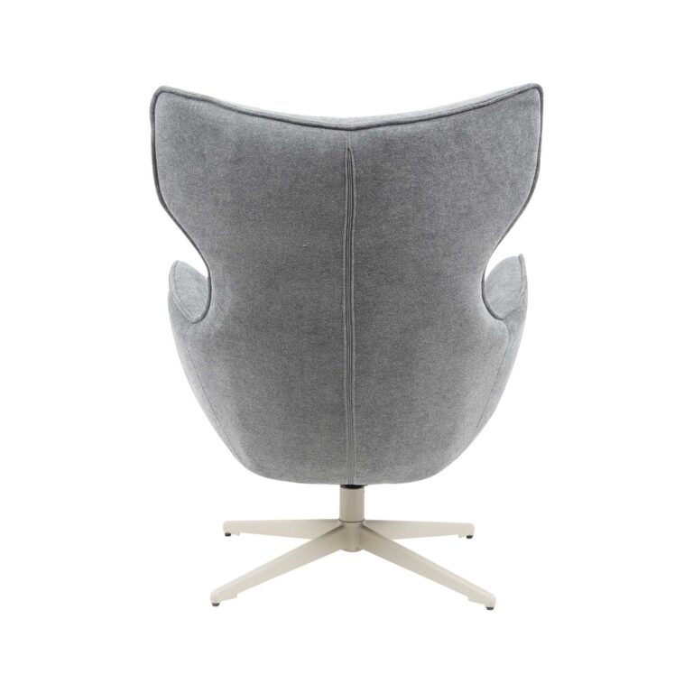 Draaibare fauteuil Julia Antraciet