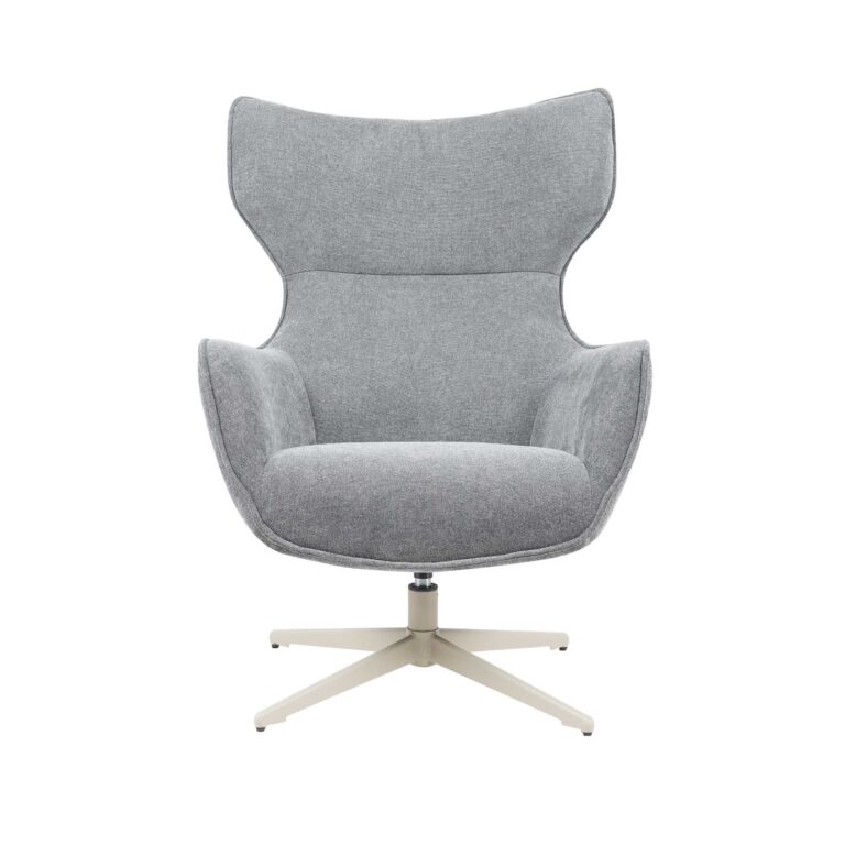 Draaibare fauteuil Julia Antraciet