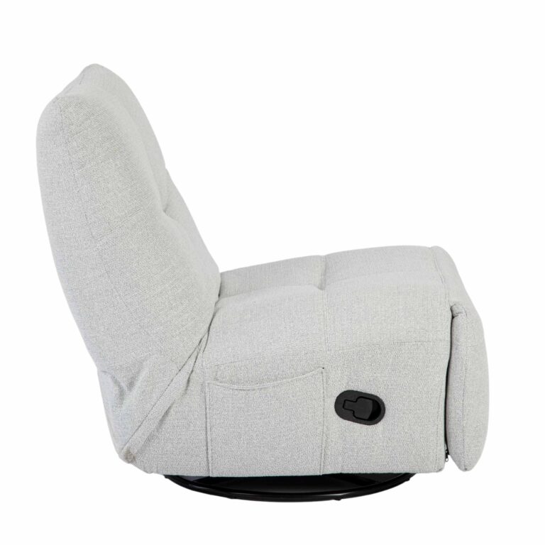 Relaxfauteuil Lazy Licht grijs