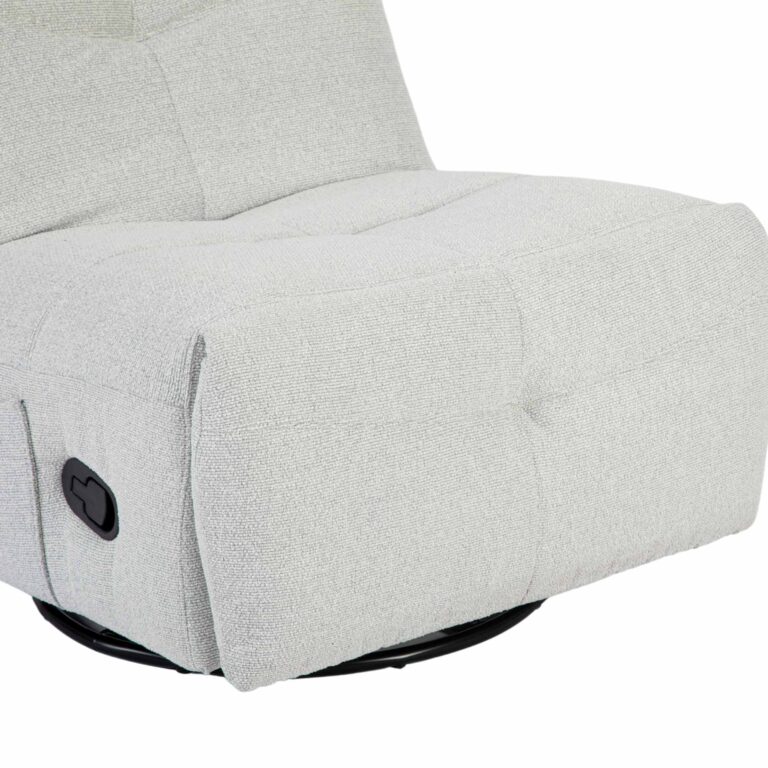 Relaxfauteuil Lazy Licht grijs