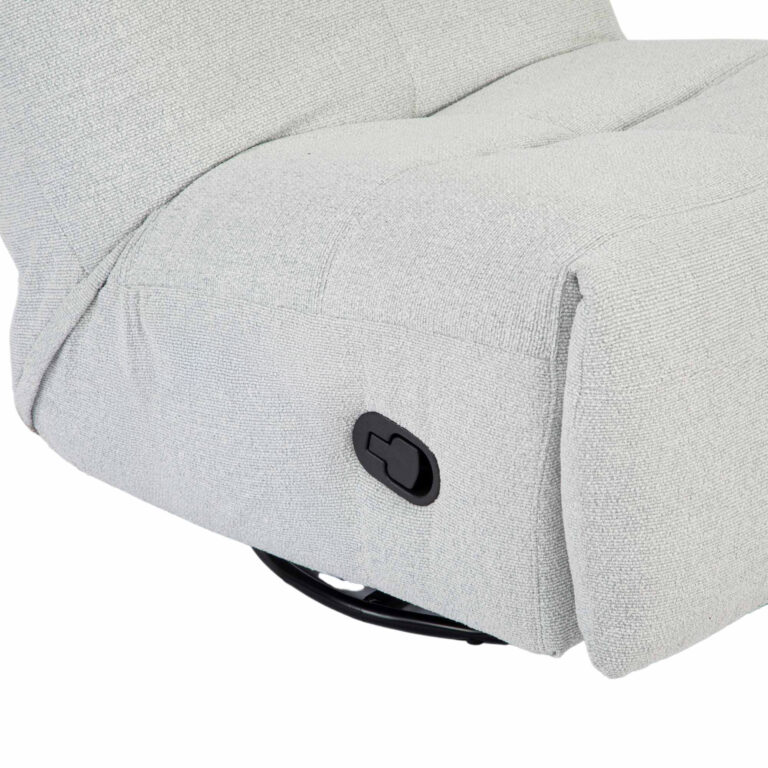 Relaxfauteuil Lazy Licht grijs