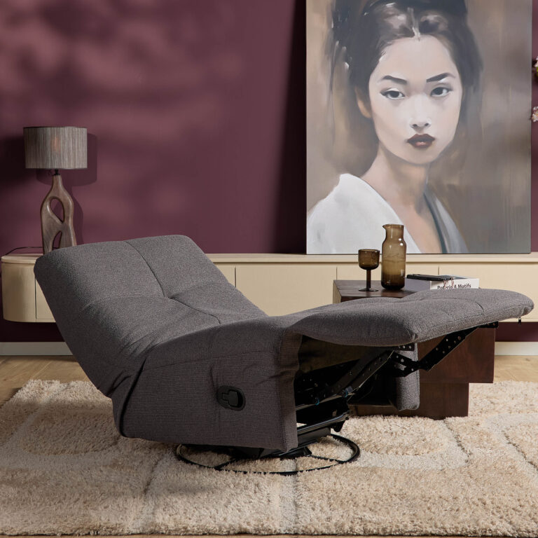 Relaxfauteuil Lazy Antraciet