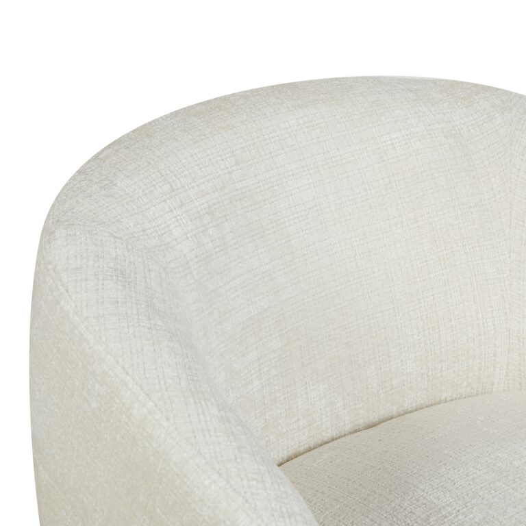 Draaibare Fauteuil Yara Off White