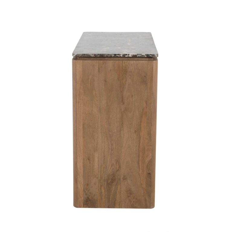 Dressoir Dallas Naturel Mangohout 100 cm