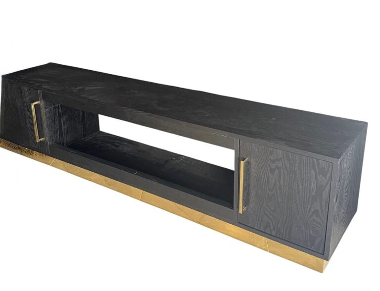 BLOCCI TT BLACK PLAIN VENEER 200X40X50 GOLD