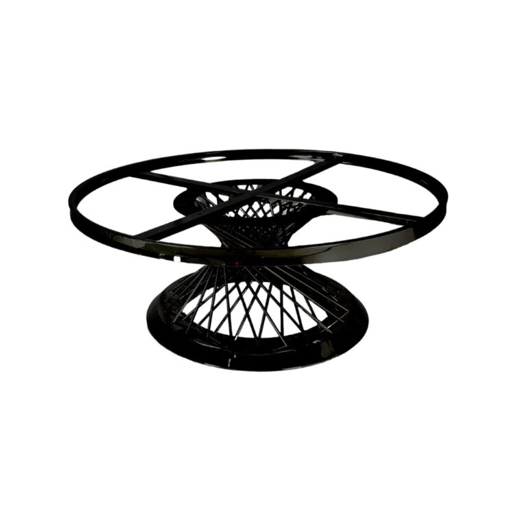SPIN COFFEE TABLE FRAME Ø 110 + BLACK