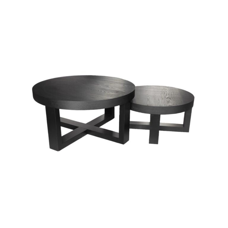 GALAXY BLACK PLAIN VENEER 90/68 Ø BLACK