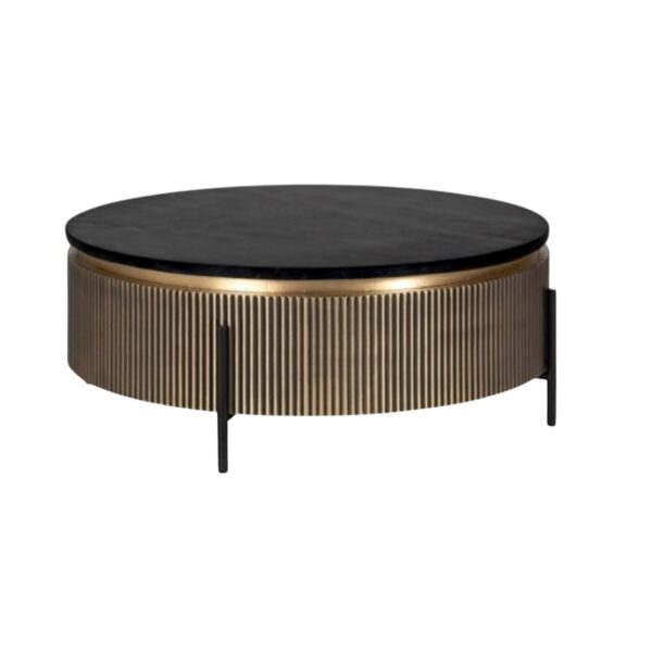 ALLURE CT BLACK LEGS 100 Ø + BLACK MARBLE