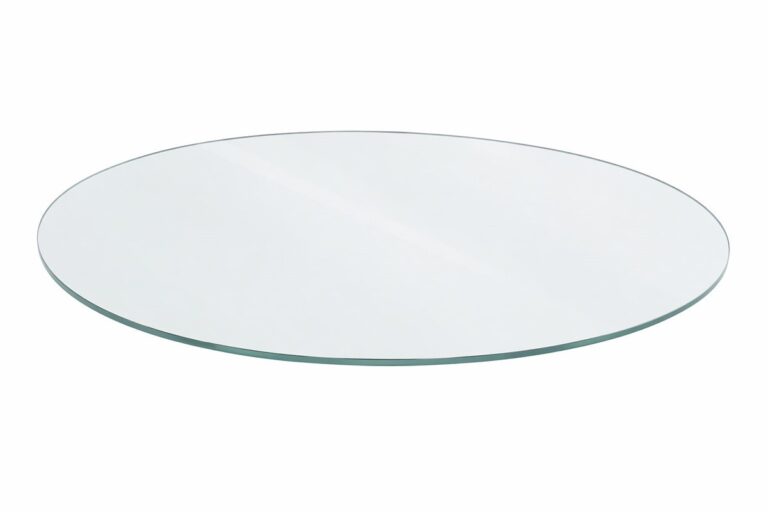 CLEAR GLASS TOP FOR KIMBERLY + OVAL 160x90