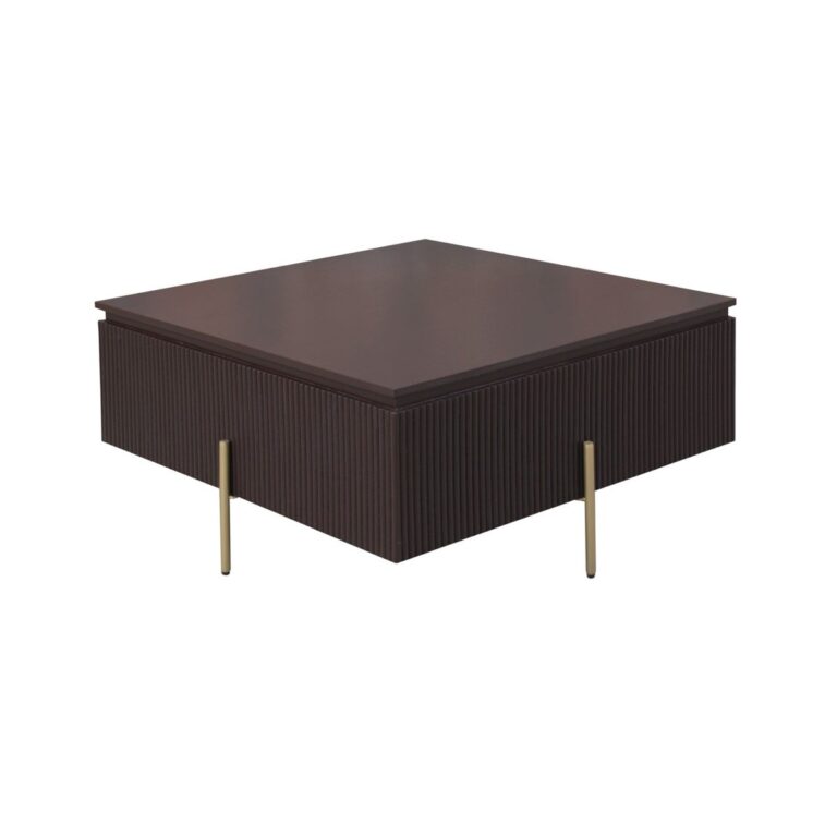 ELIZA CT GOLD 90X90X45 + BROWN