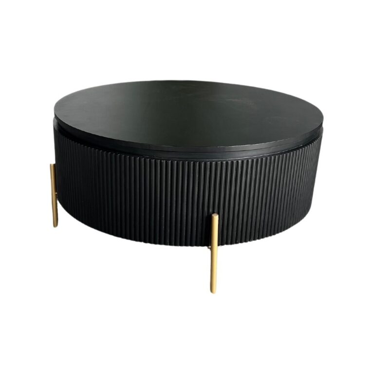 ELIZA CT GOLD 90X90X45 Ø + BLACK