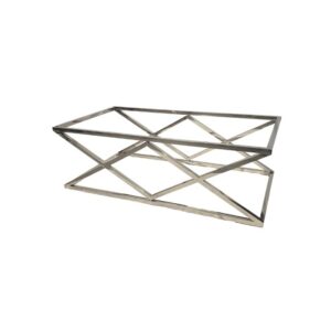 IDOL COFFEE TABLE FRAME + 130X70 SILVER