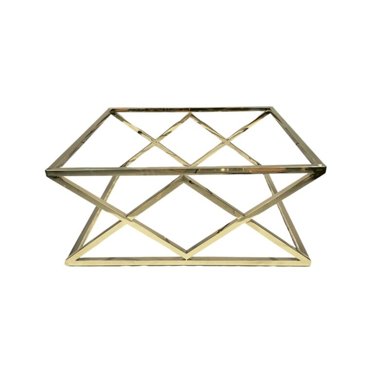 IDOL COFFEE TABLE FRAME + 100X100 GOLD
