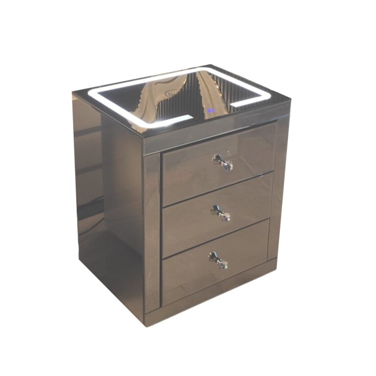 NIGHTSTAND MT-63 WITH LICHT 50x40x60 + SEPIA MIRROR