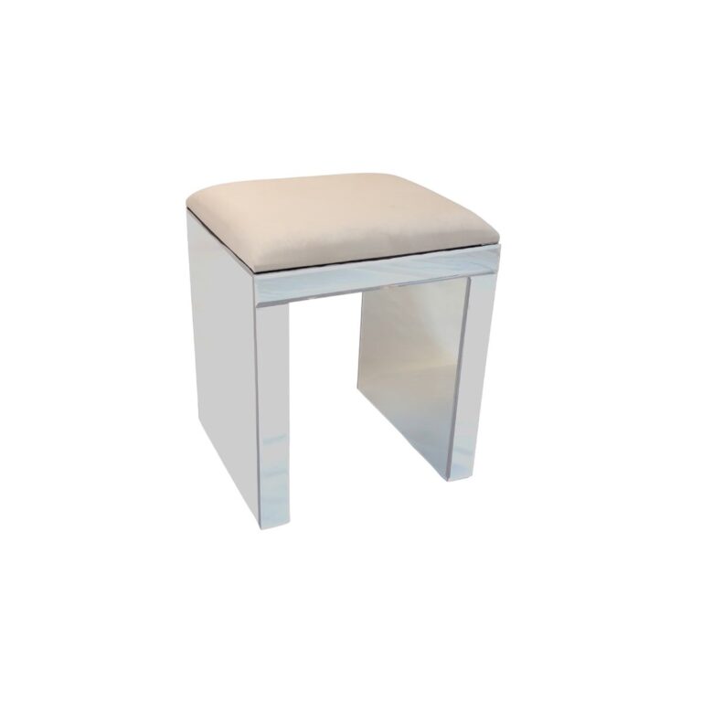 POUF MI AMOR MIRROR 43x40x46 + CLEAR