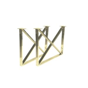 RIXOS 706 TV TABLE LEGS + GOLD