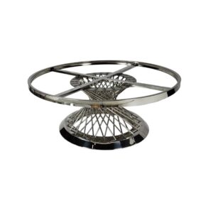 SPIN COFFEE TABLE FRAME Ø 110 + SILVER