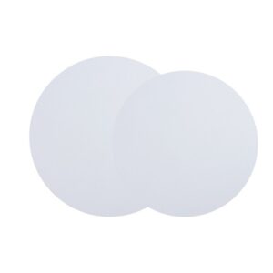 TABLE TOP FOR DOBLO 90/68 ø + WHITE GLASS