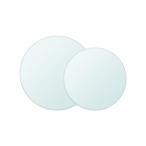 TABLE TOP FOR DOBLO 90/68 ø + CLEAR GLASS