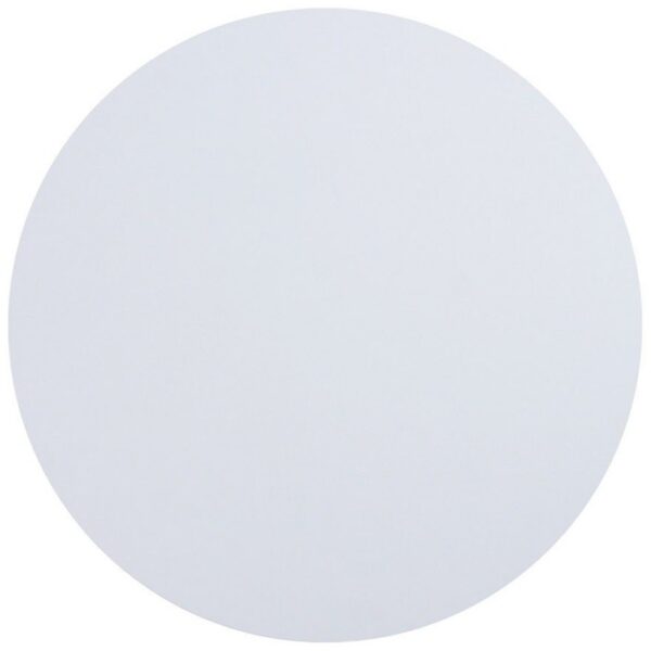 WHITE GLASS TOP + 100 Ø