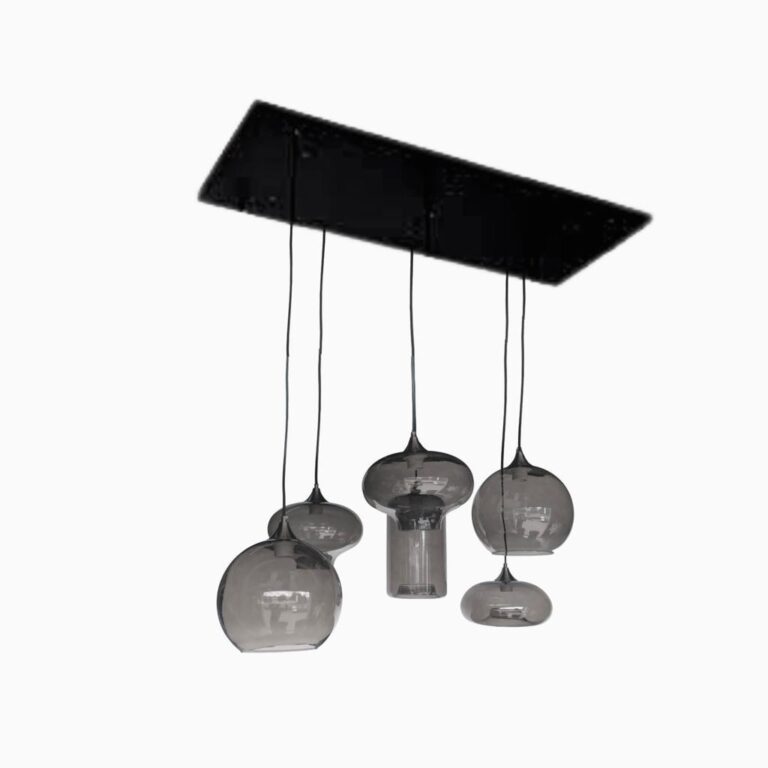 CEILING LAMP QL1083 SMOKE 7331B-6 (5-1 ORBITS)
