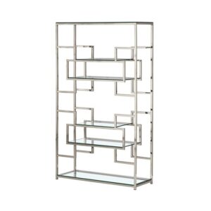 SNOW CAS 100x40x180 FRAME (25x25) CLEAR GLASS TOP