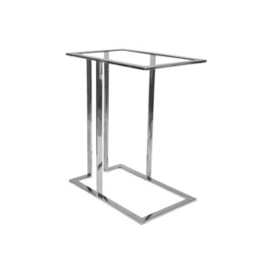 PONY BT010 LAPTOP TABLE SILVER-CLEAR