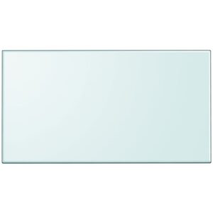 TEMPERED CLEAR GLASS TOP 152X40X0.8