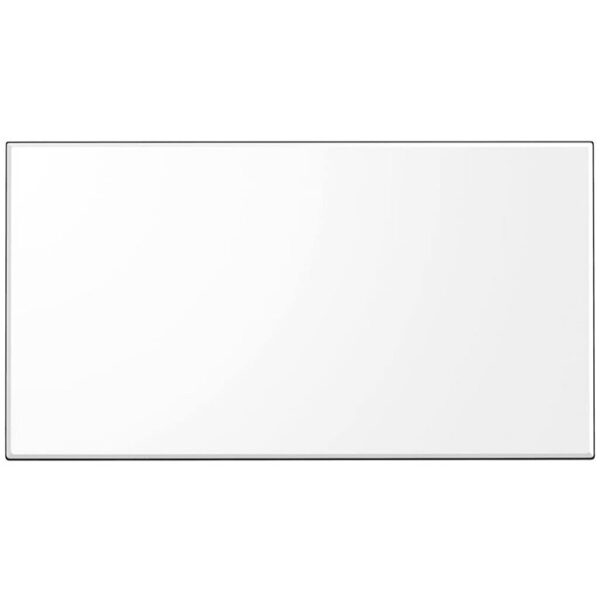 WHITE GLASS TOP + 160x40