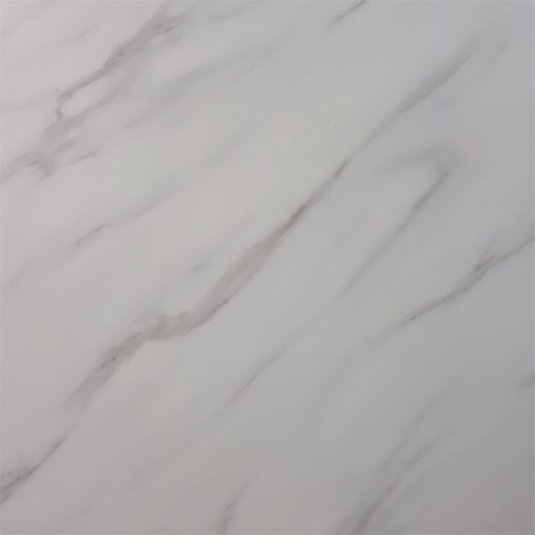WHITE MARBLE GLASS TOP + 50x50