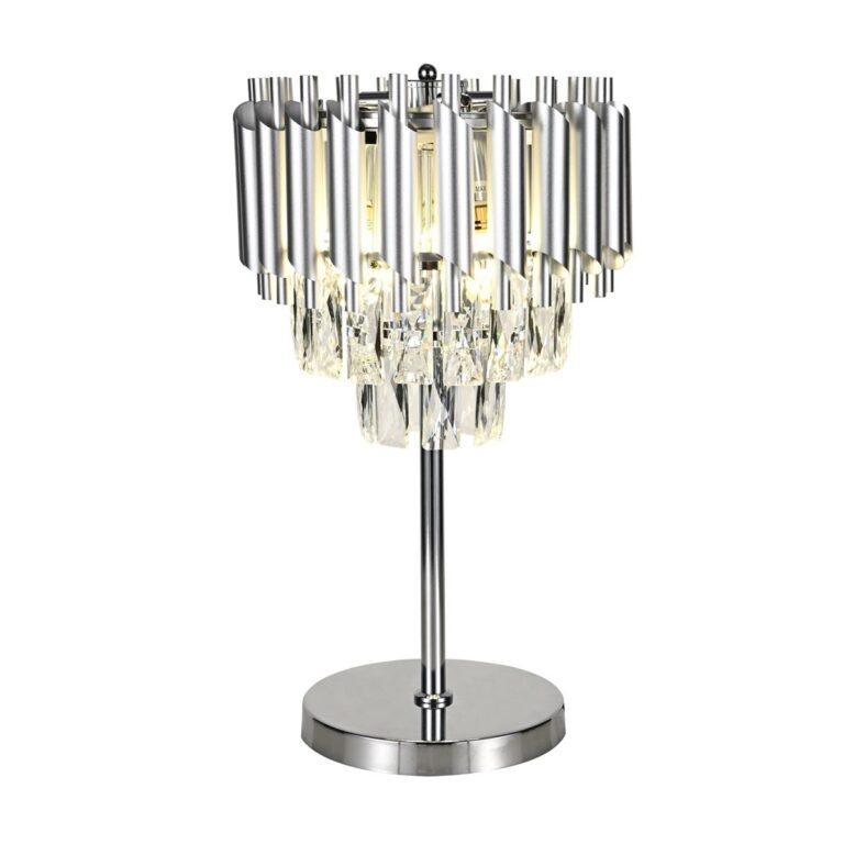 TABLE LAMP QL10622 SH040 SILVER
