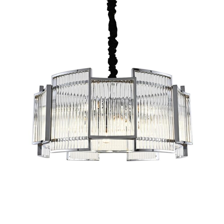 CEILING LAMP QL10644 3161/600 SILVER CLEAR
