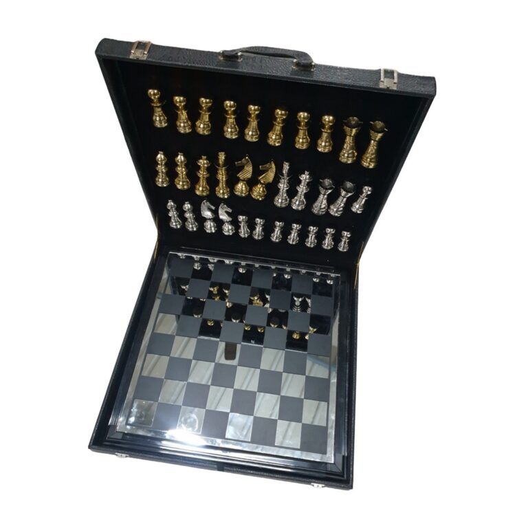 DECORATION INH-100017 SANTRANC WITH REXINE BOX SILVER
