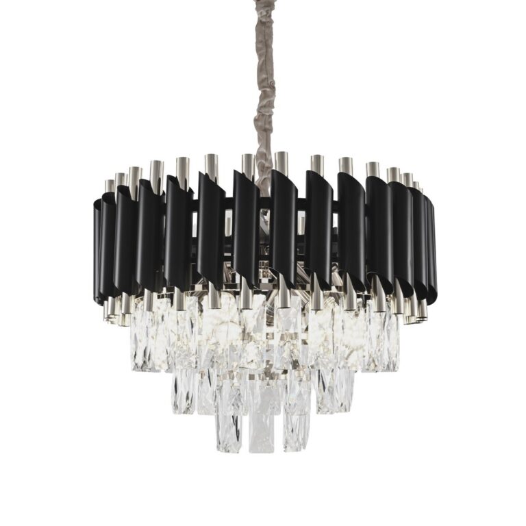 CEILING LAMP QL10630 SH-2040/400 BLACK-SILVER (QL1500)