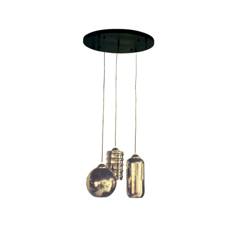 CEILING LAMP QL1098 GOLD (3&nbsp;ORBITS)