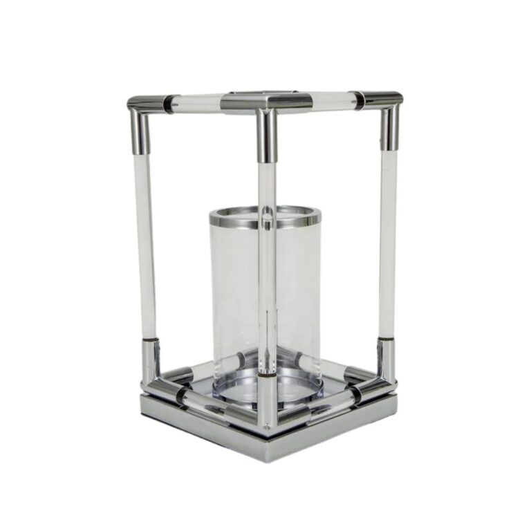 DECORATION INHH-10033&nbsp;HURRICANE LARGE SILVER