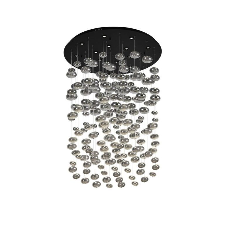 CEILING LAMP GH1117 80x80x110 BLACK