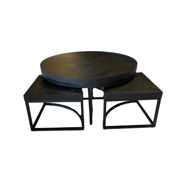 DAISY CT BLACK BLACK PLAIN VISGRAAT TOP