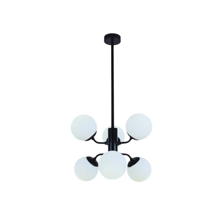 CEILING LAMP GH1739 LQ7031/6 BLACK