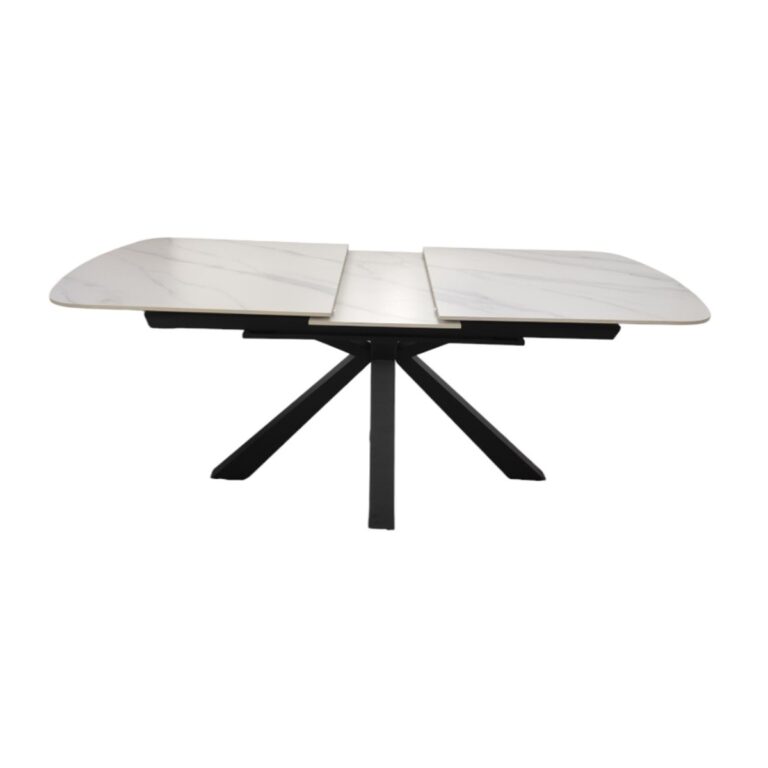 OCTOPUS DT BLACK 180/220X90 WHITE SINTER STONE