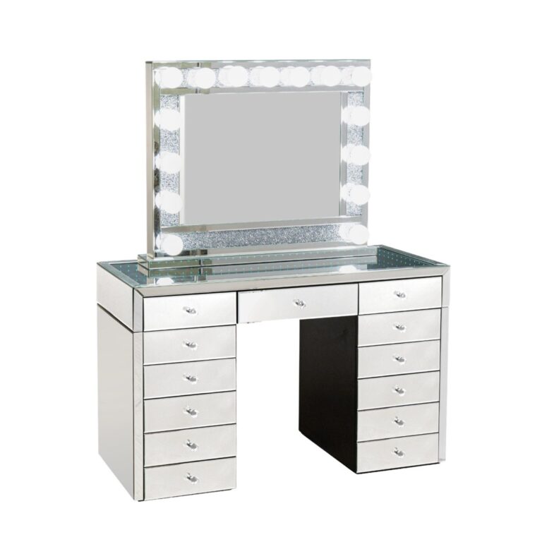 VOID ST 130X50X20 WITH LICHT WALL MIRROR 80X100X15 CLEAR