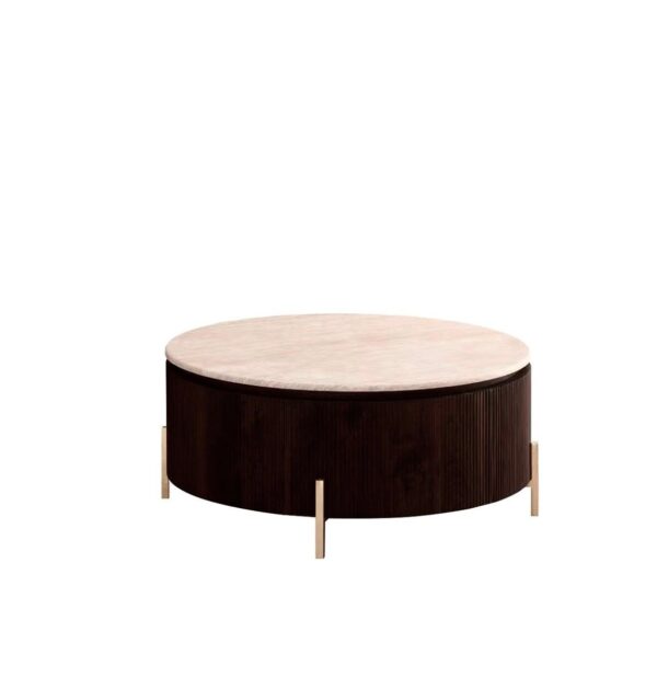 FOSTER BROWN CT 100 Ø FLINTSTONE FAUX  MARBLE TOP