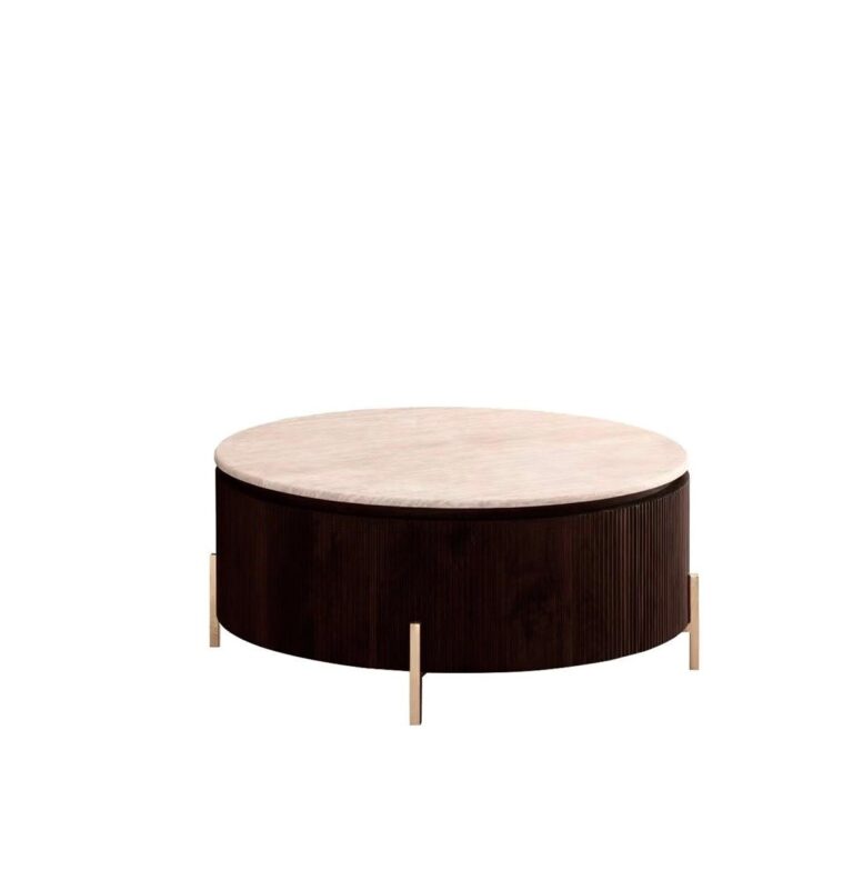 FOSTER BROWN CT 100 Ø FLINTSTONE FAUX MARBLE TOP