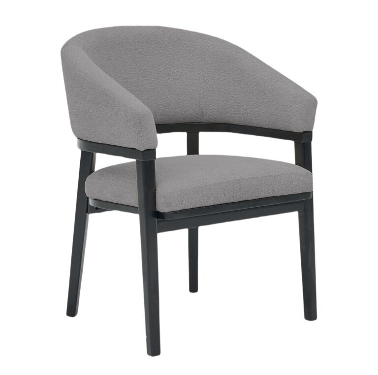 CHAIR MALTA ZB-5634 BLACK LEGS GREY 15
