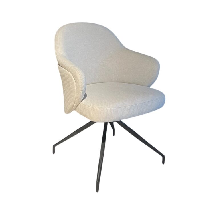 CHAIR IBIZA ZB-5637 BLACK LEGS BEIGE FULL-1