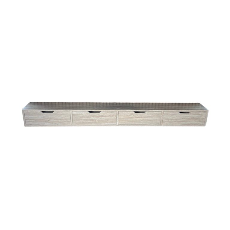 AYLA WALL CABINET FLINTSTONE VENEER PLAIN 200X24X20