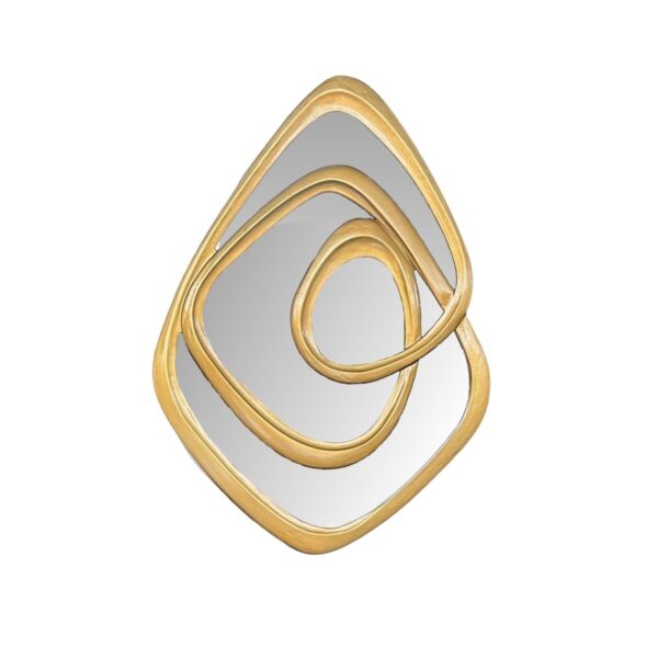 MIRROR AMIRA MT75 GOLD FRAME 100X130