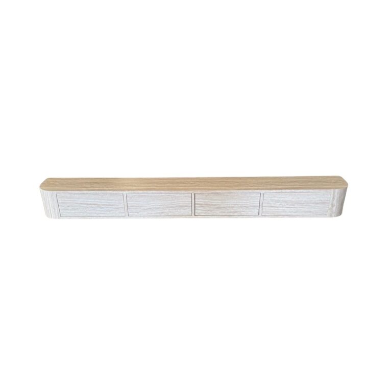 LOTUS WALL CABINET FLINTSTONE VENEER PLAIN 200X24X20