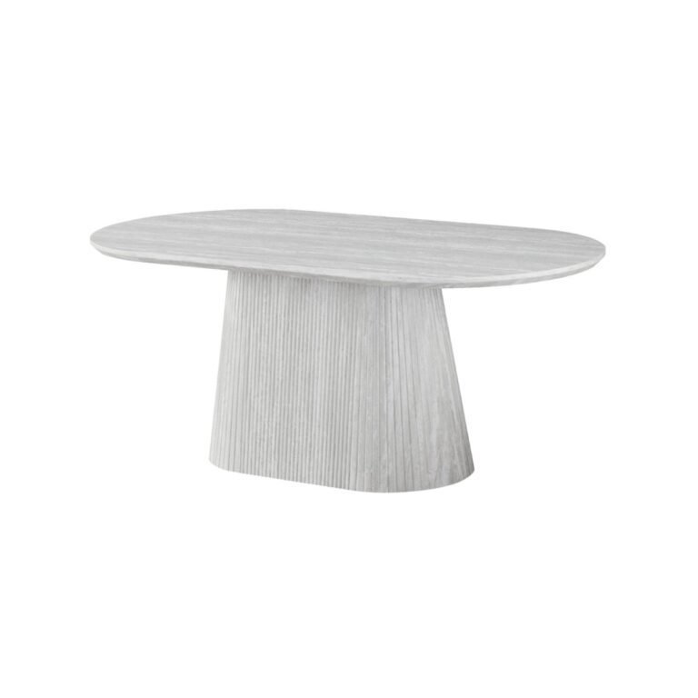 AVANOS DT 220X110 LIGHT BEIGE VENEER PLAIN