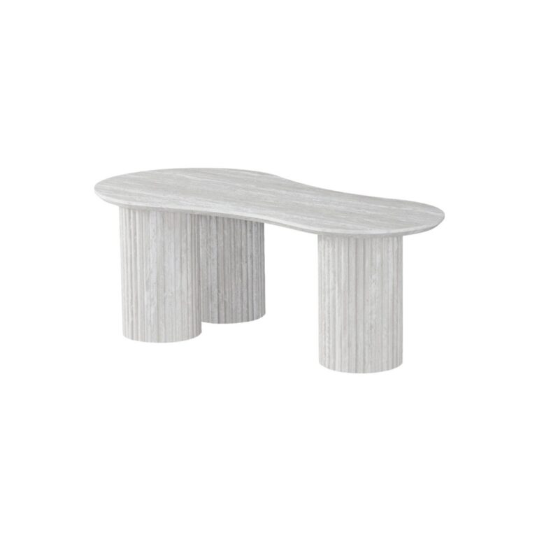 KAPADOKYA CT 120X60X45 CURVE LIGHT BEIGE VENEER PLAIN